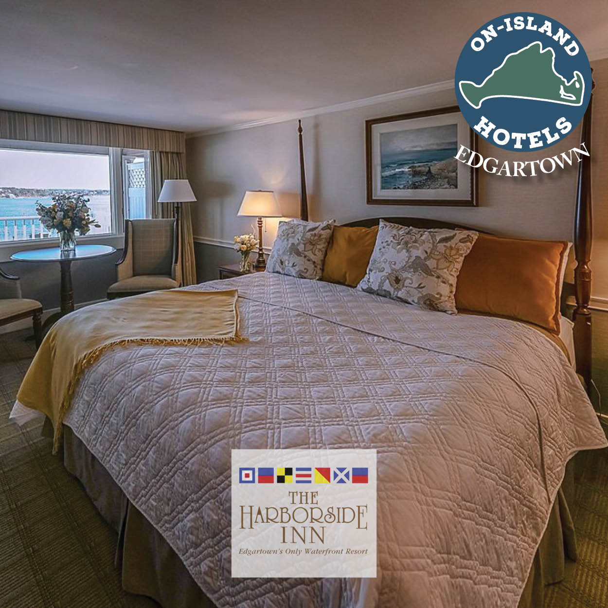 Harborside Inn Historic Balcony Center King Package