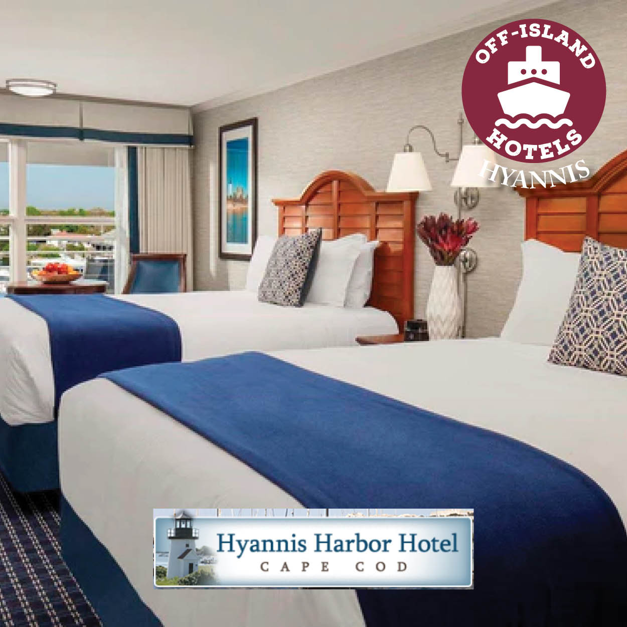 Hyannis Harbor Hotel Two Queens Main Hotel Package
